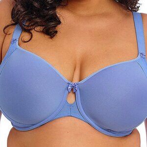 Elomi Charley Spacer T-shirt Bra, cornflower blue